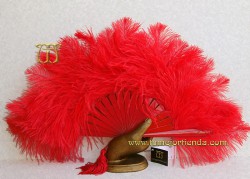 Abanico de plumas. MOD. MELANIA