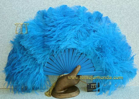 Abanico plumas,  Mod. MAR