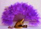 Abanico plumas, Mod. LILAH