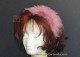 Tocado de plumas mod. ROSA PALO