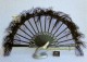Abanico de tul y plumas, Mod. ONDINA