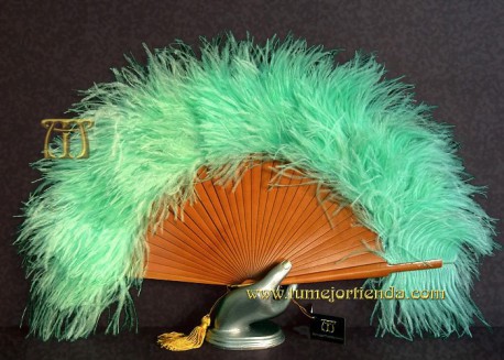 Abanico de plumas, Mod. JADE