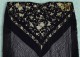 Mantón de Manila, REF. AM MD-69 NEGRO/ORO