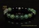 Pulsera elástica caballero ónix verde, mod. 547