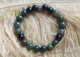 Pulsera elástica caballero ónix verde, mod. 547
