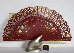 Abanico baraja sicomoro, MOD. L-76977-Gr